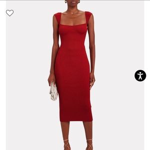 Intermix Goldie Rib Knit Midi Dress - Size S NWT